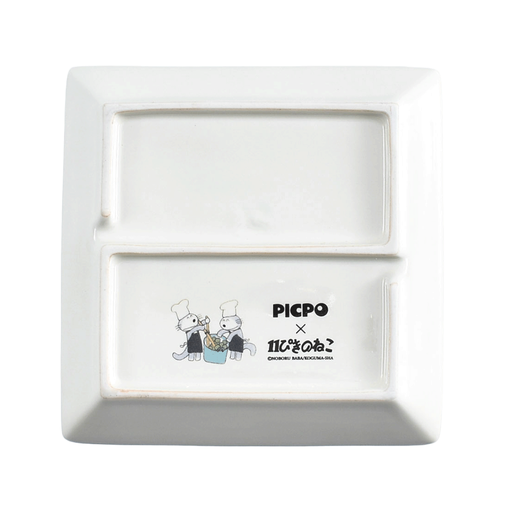 スクエアプレート 11ぴきのねこ - PICPO