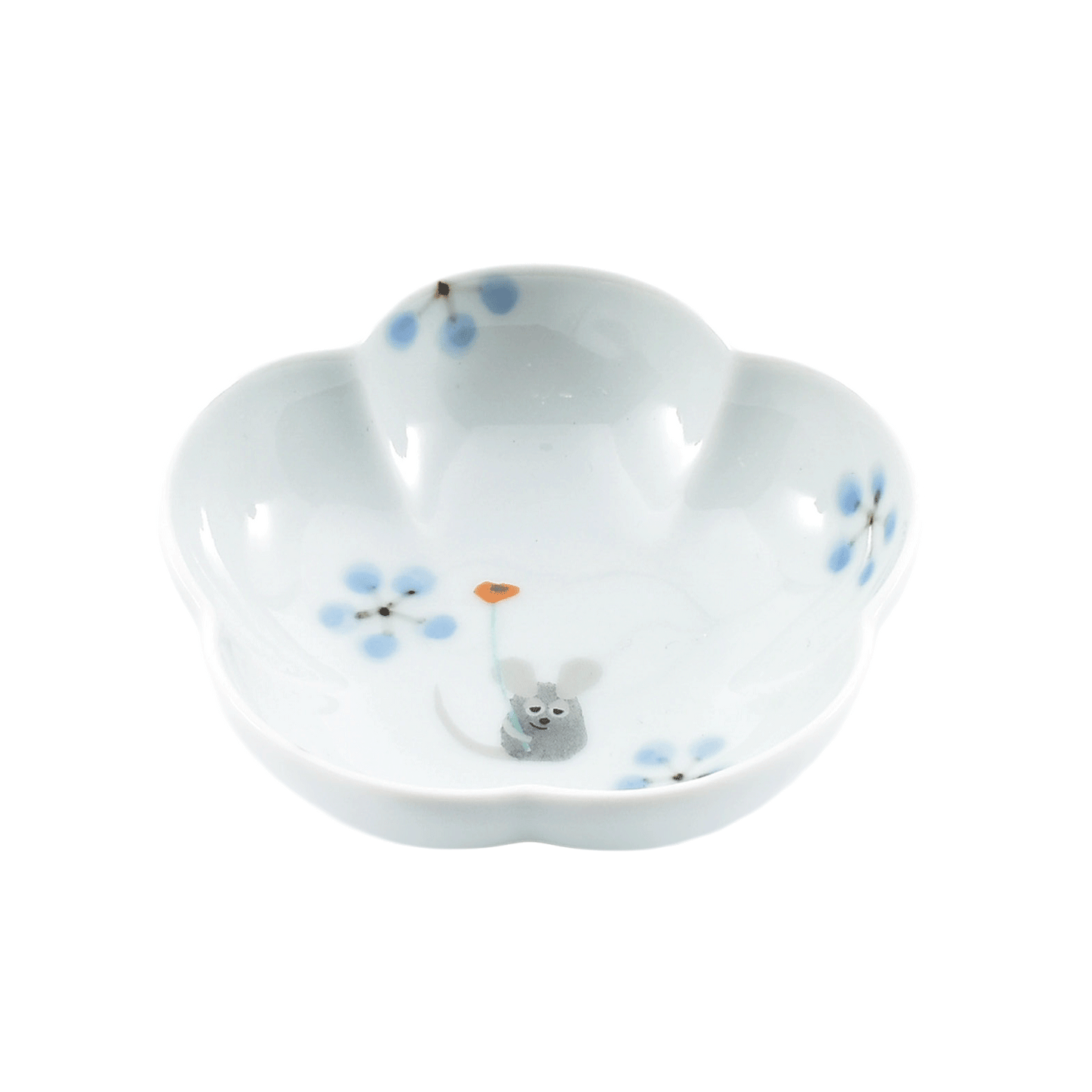 梅小鉢 フレデリック(青)