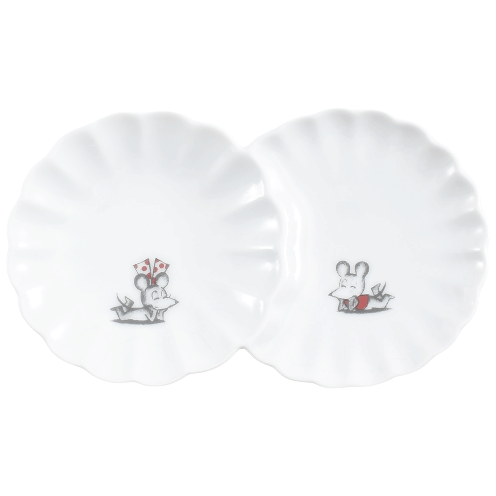 小分菊皿 ねずみくんのチョッキ - PICPO