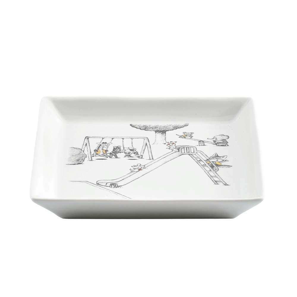 スクエアプレート ねずみくんのチョッキ - PICPO