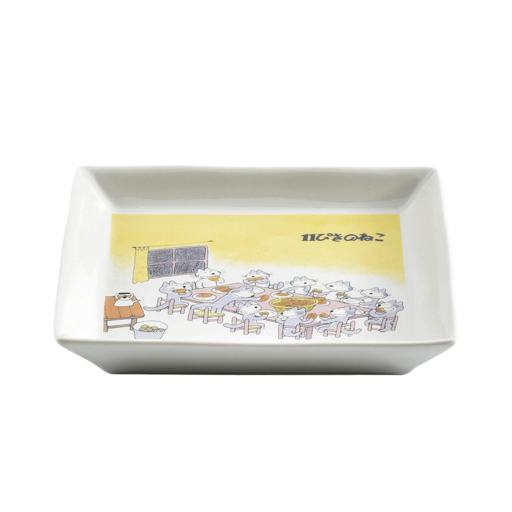 スクエアプレート 11ぴきのねこ - PICPO