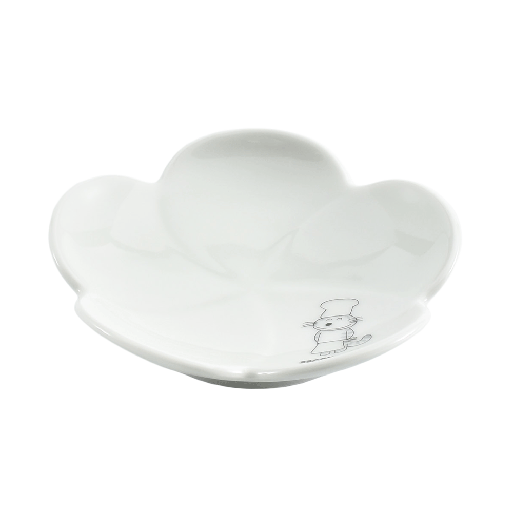 梅小皿 11ぴきのねこ ホワイト - PICPO