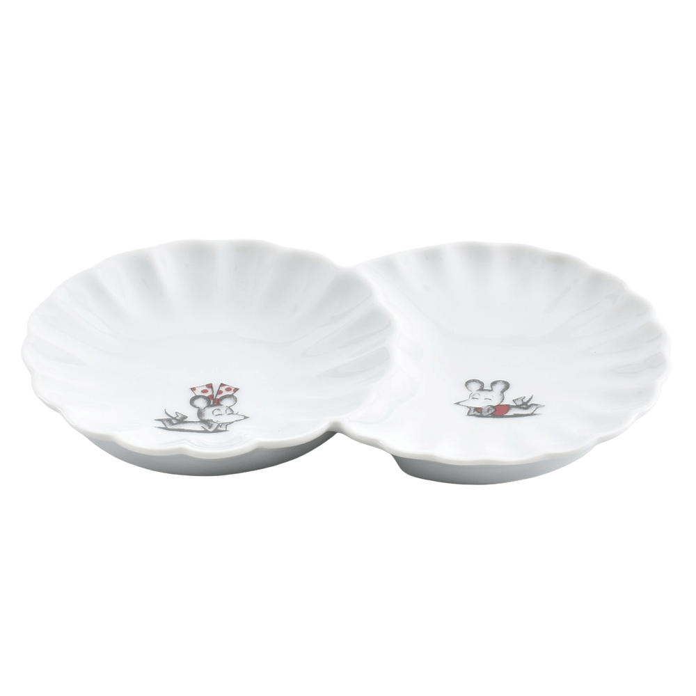 小分菊皿 ねずみくんのチョッキ - PICPO