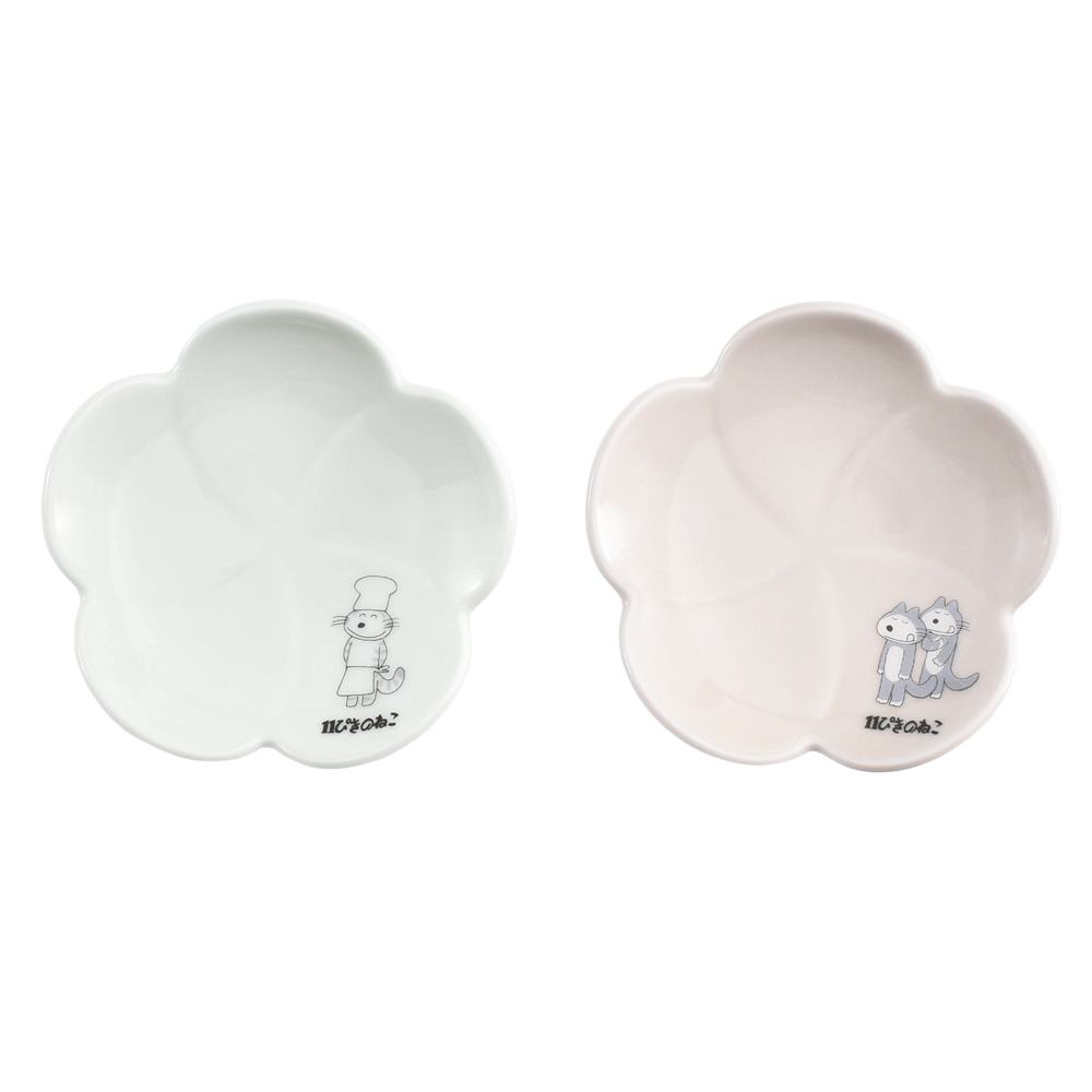 梅小皿 11ぴきのねこ ピンク - PICPO