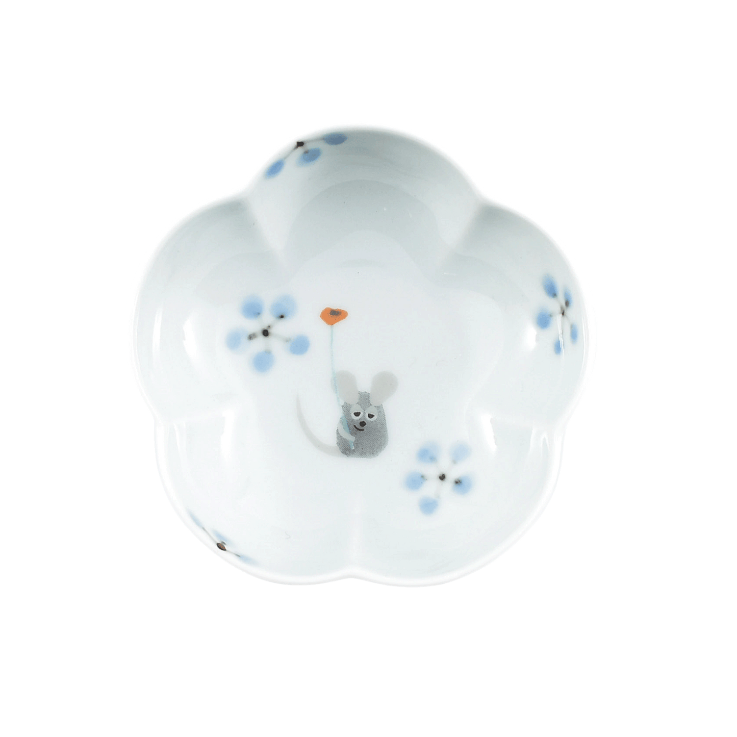 梅小鉢 フレデリック（青）