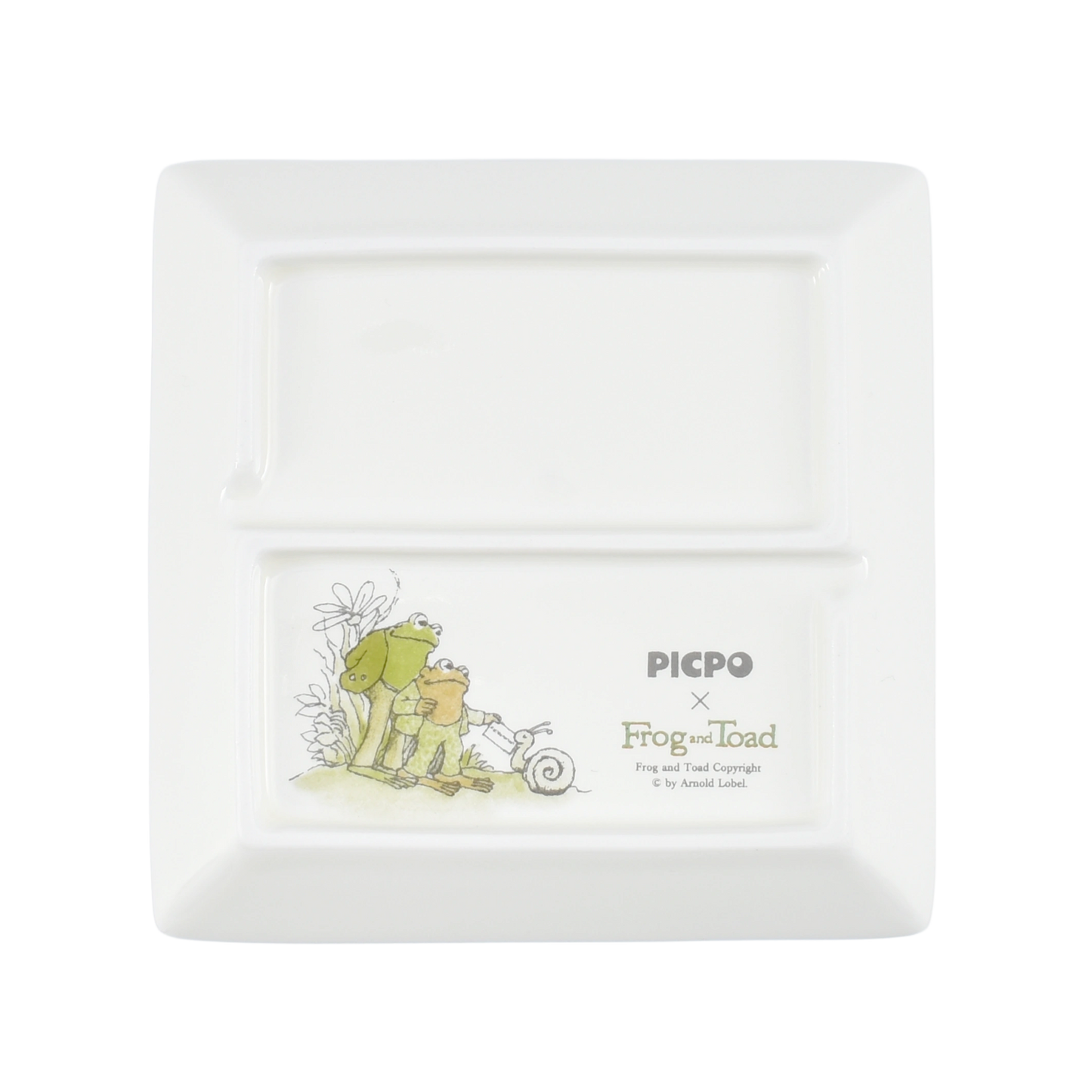 スクエアプレート がまくんとかえるくん