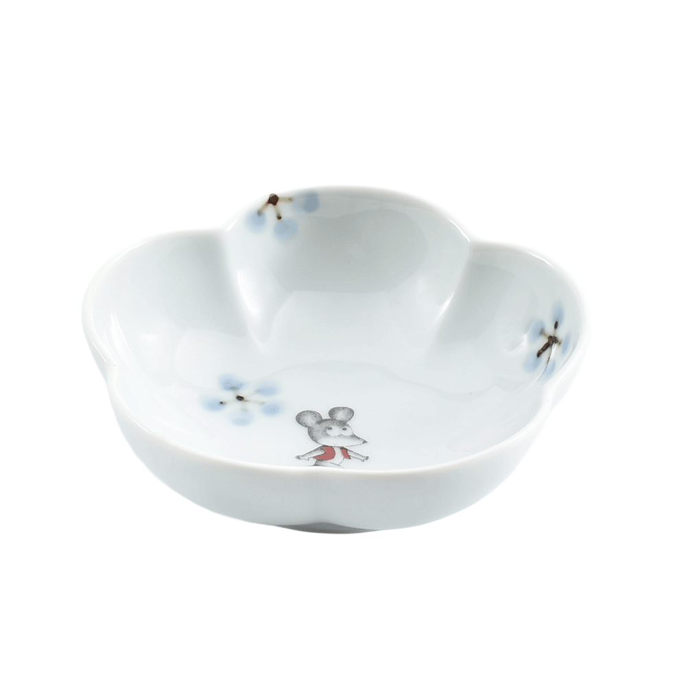 梅小鉢 ねずみくんのチョッキ（青） - PICPO