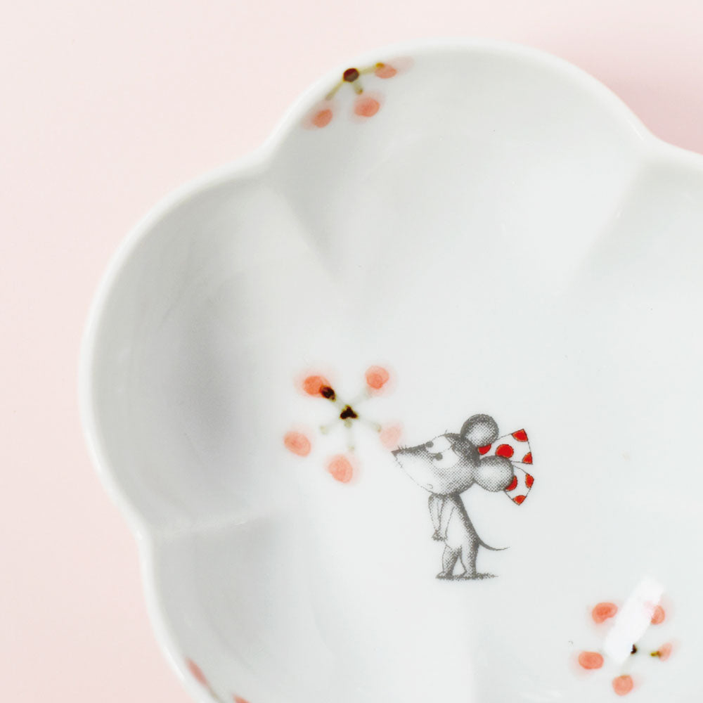 梅小鉢 ねずみくんのチョッキ（赤） - PICPO