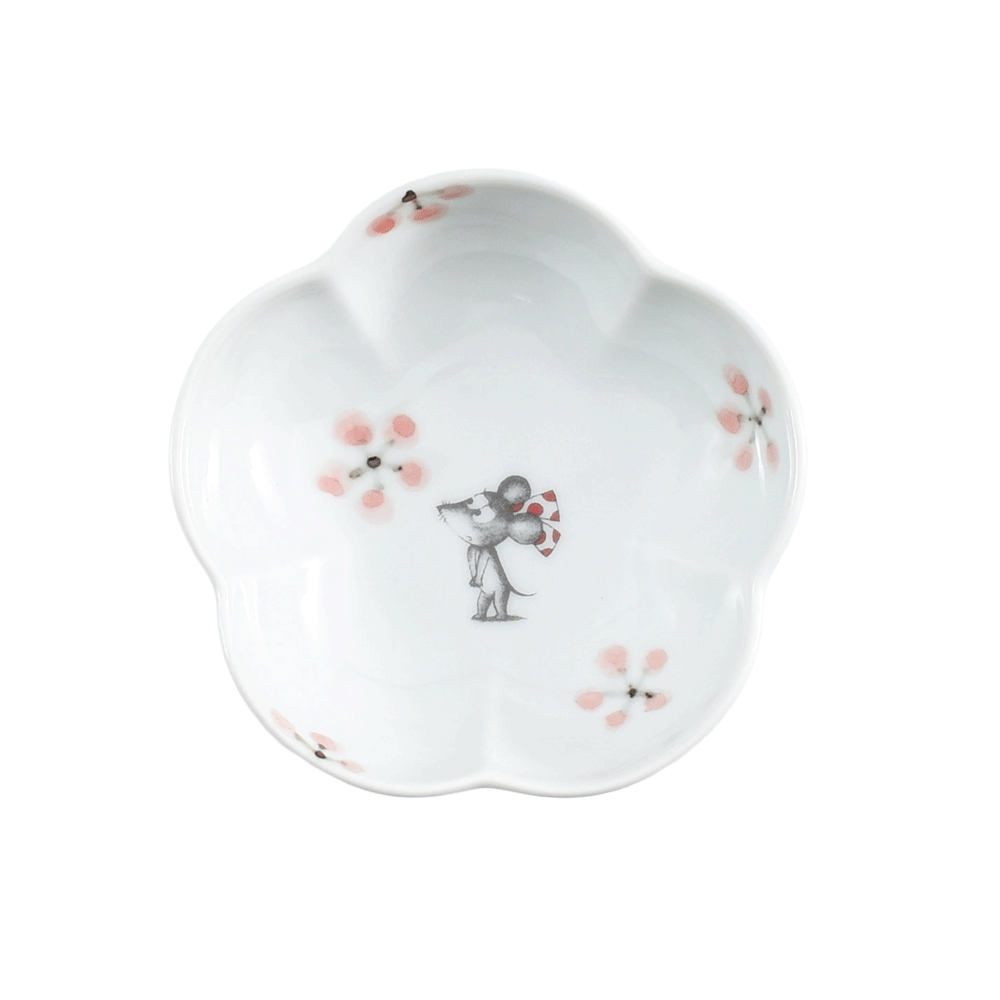 梅小鉢 ねずみくんのチョッキ（赤） - PICPO